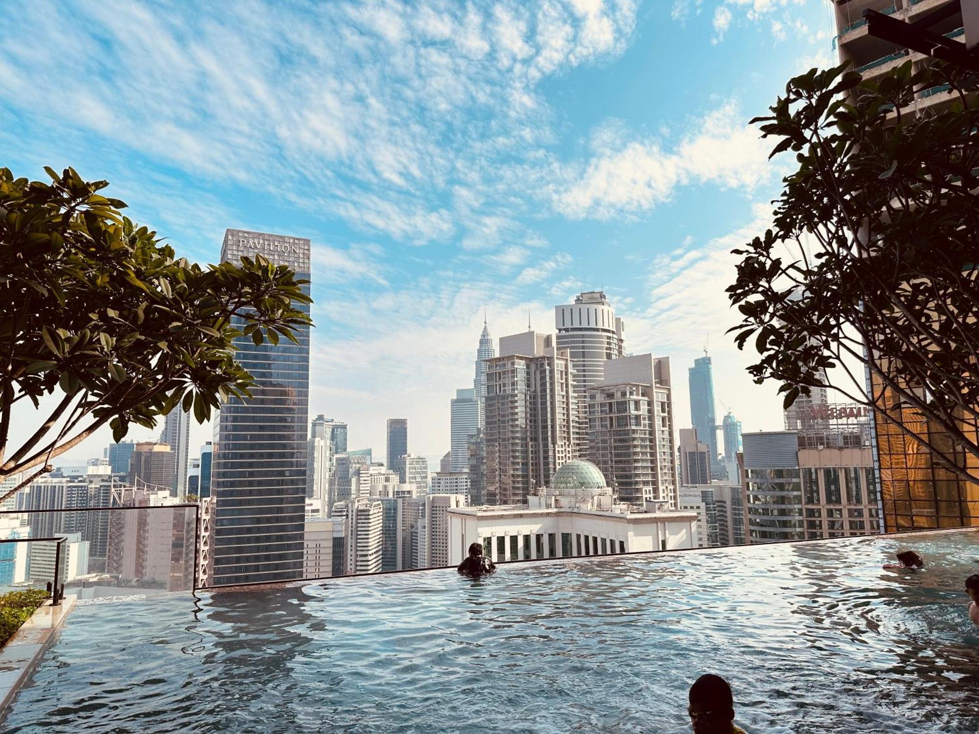דירות קואלה לומפור Axon Infinity Pool Kl מראה חיצוני תמונה